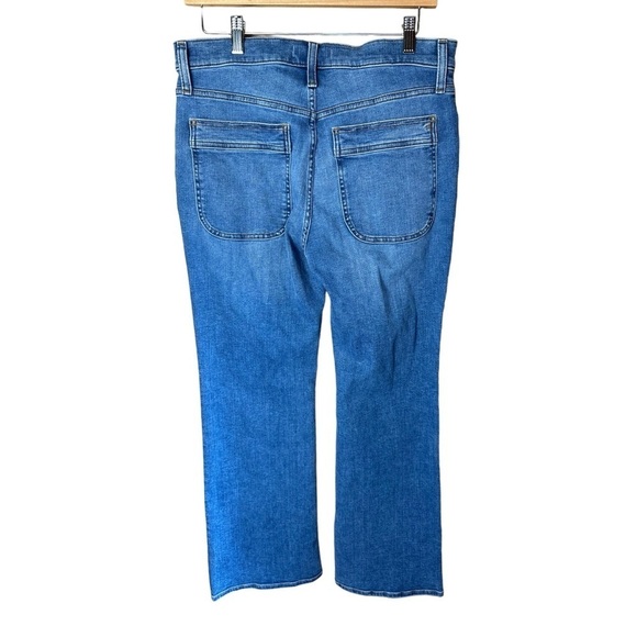 Madewell Petite Kick Out Full Length Jeans Merrigan Wash 30P NWT - Picture 6 of 9